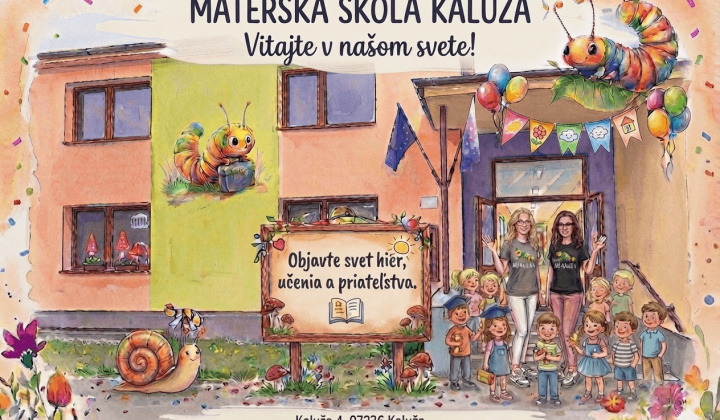 Fotka - Zápis detí do MŠ Kaluža na školský rok 2026/2027